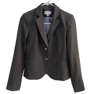 Calvin Klein Charcoal Grey Blazer Sz 2